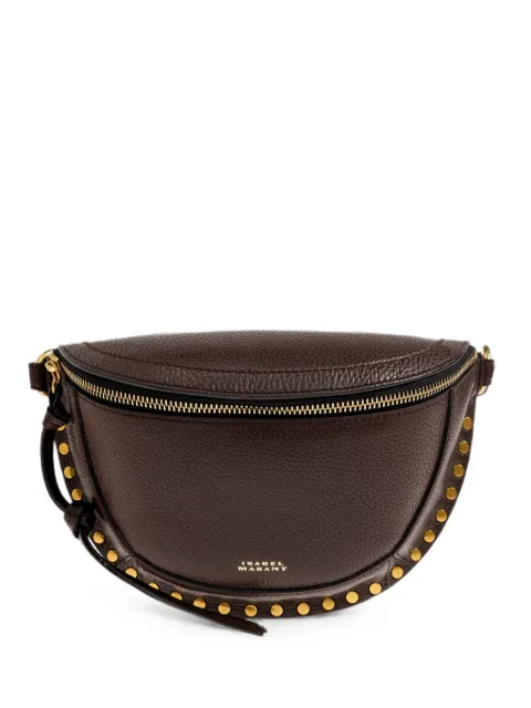 ISABEL MARANT Bolsa tiracolo em couro Skano com aplicação de tachas