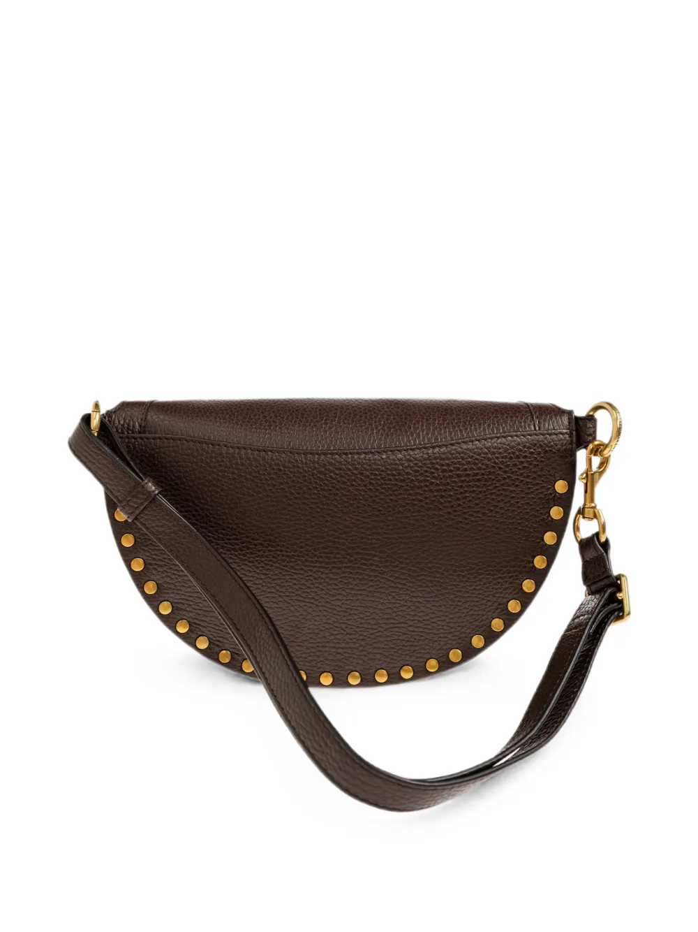 ISABEL MARANT Schoudertas verfraaid met studs Bruin