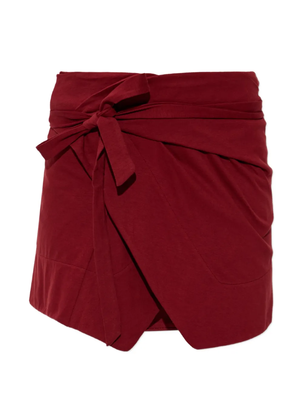 ISABEL MARANT Gewickelter Berenice Minirock - Rot