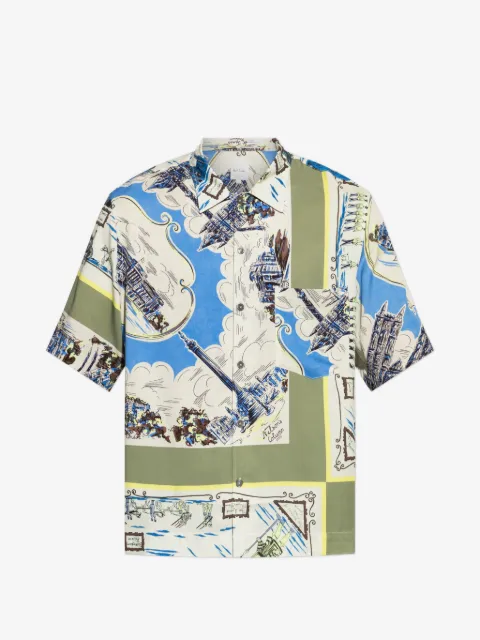 Paul Smith camisa London Scarf