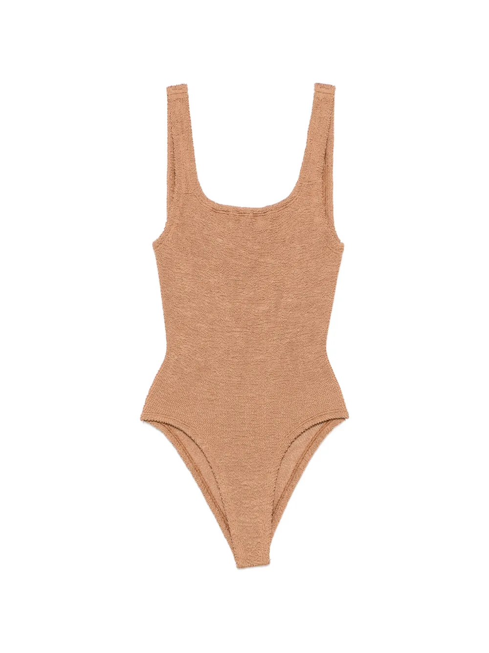 Hunza G Coverageb crinkle-effect swimsuit - Braun