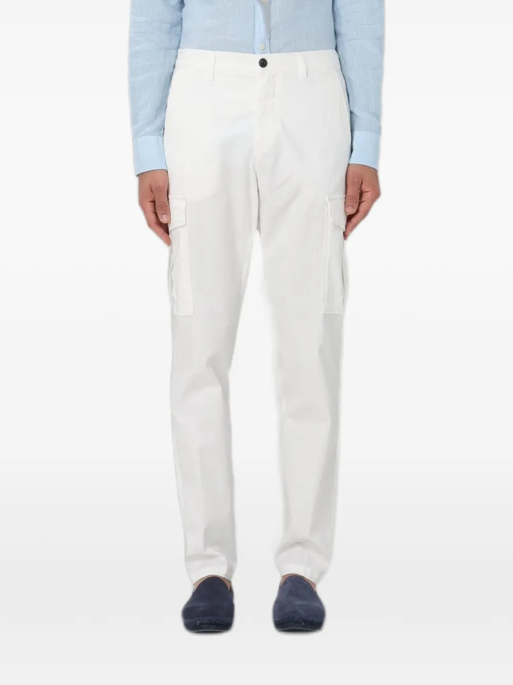 Eleventy cargo pants - Bianco