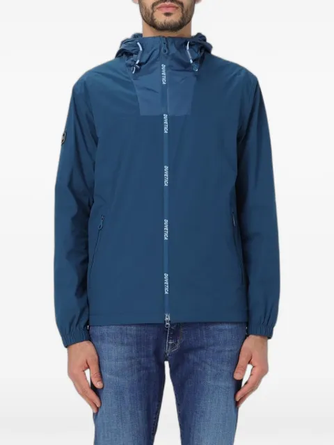 Duvetica logo-print hooded jacket