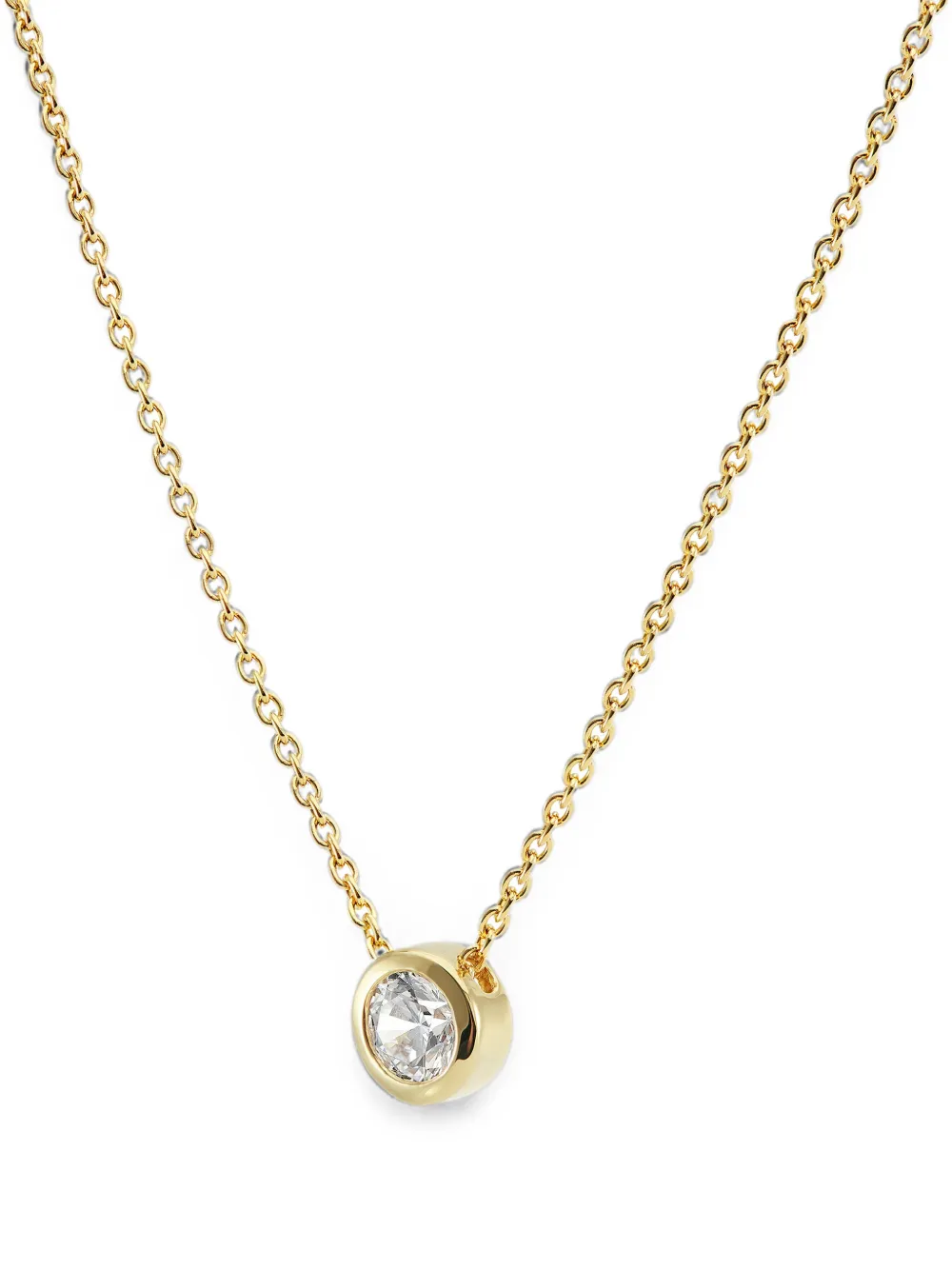 AUREE JEWELLERY Verona cubic zirconia necklace - Oro