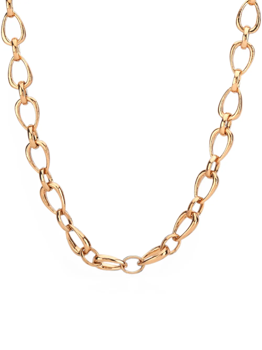 AUREE JEWELLERY Egerton raindrop-link necklace - Oro