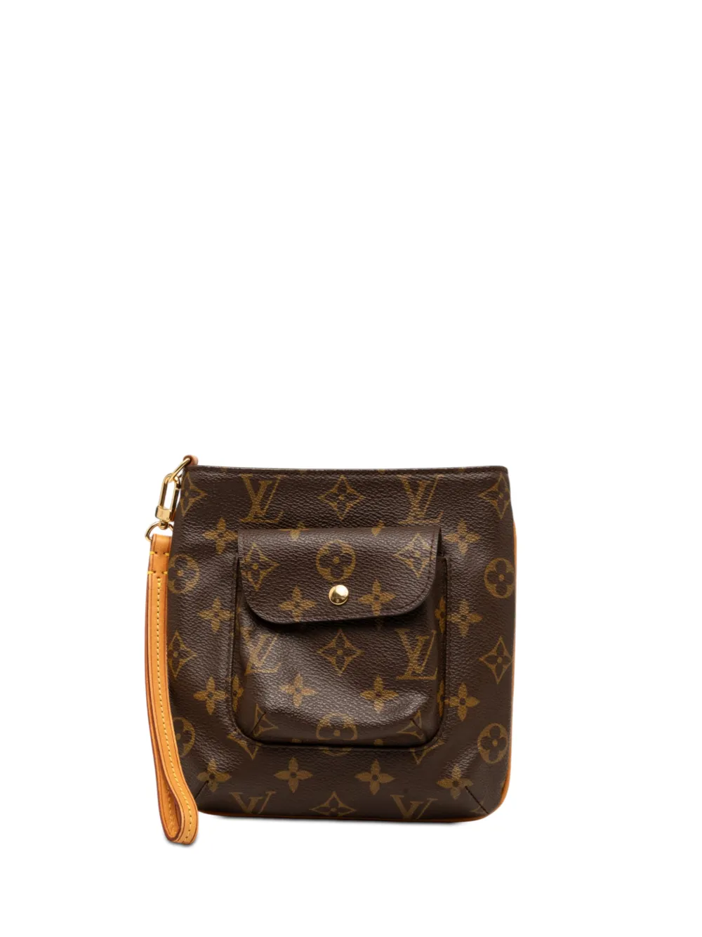 Louis Vuitton Pre-Owned Clutch Partition con monogramma 2002 - Marrone