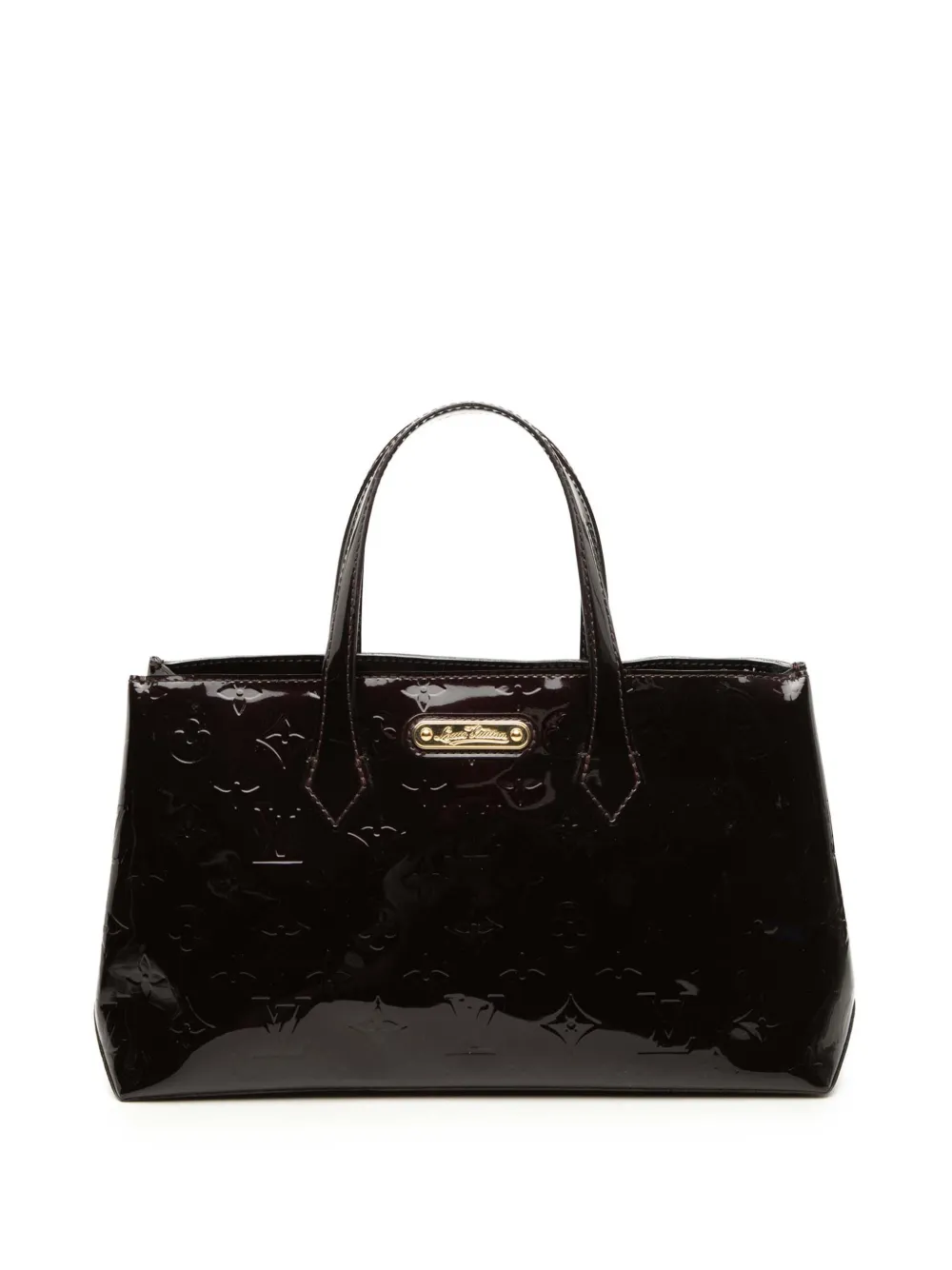Louis Vuitton Pre-Owned 2009-2015 Monogram Vernis Wilshire PM Handtasche - Violett