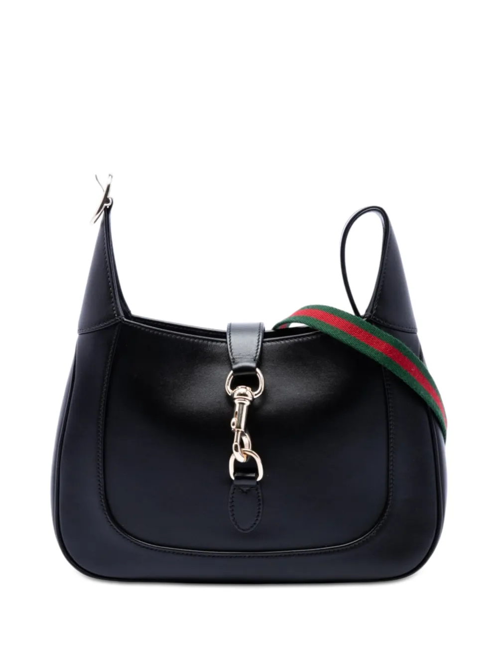 Gucci Pre-Owned Borsa a tracolla Jackie 1961 piccola in pelle di vitello 2016-2026 - Nero