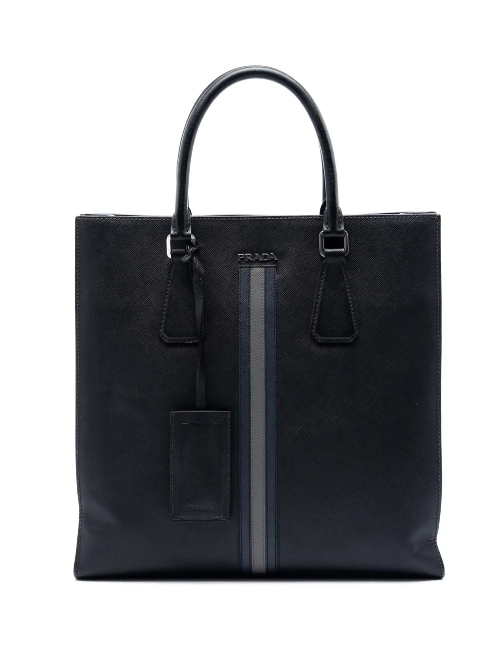 Prada Pre-Owned Borsa tote Lux in pelle Saffiano 2013-2026 - Nero