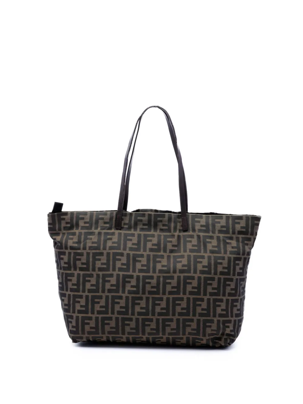 Fendi Pre-Owned 2000-2010 Zucca Canvas tote bag - Brown