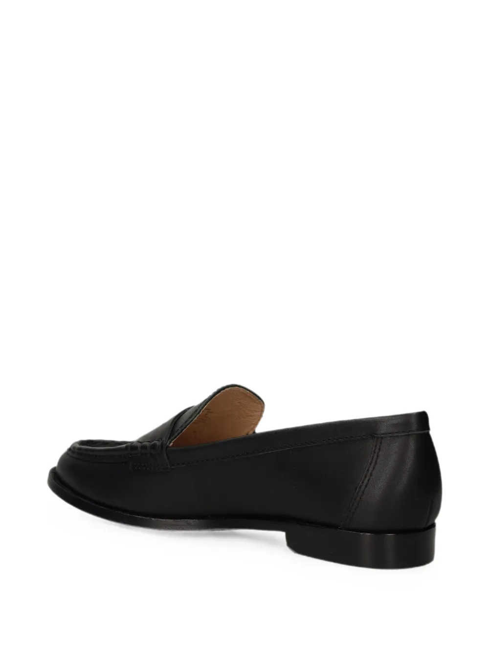 Lauren Ralph Lauren leather penny loafers Zwart