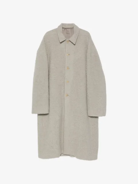 Rick Owens Brad button-up wool coat