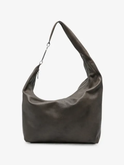 Rick Owens Gemini oversized grained-leather shoulder bag