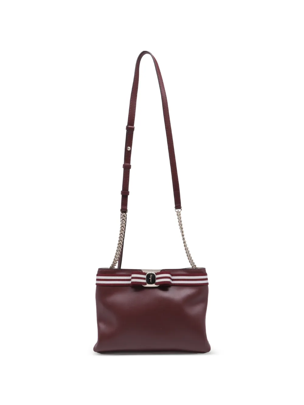 Ferragamo Pre-Owned Vara Bow shoulder bag - Rosso