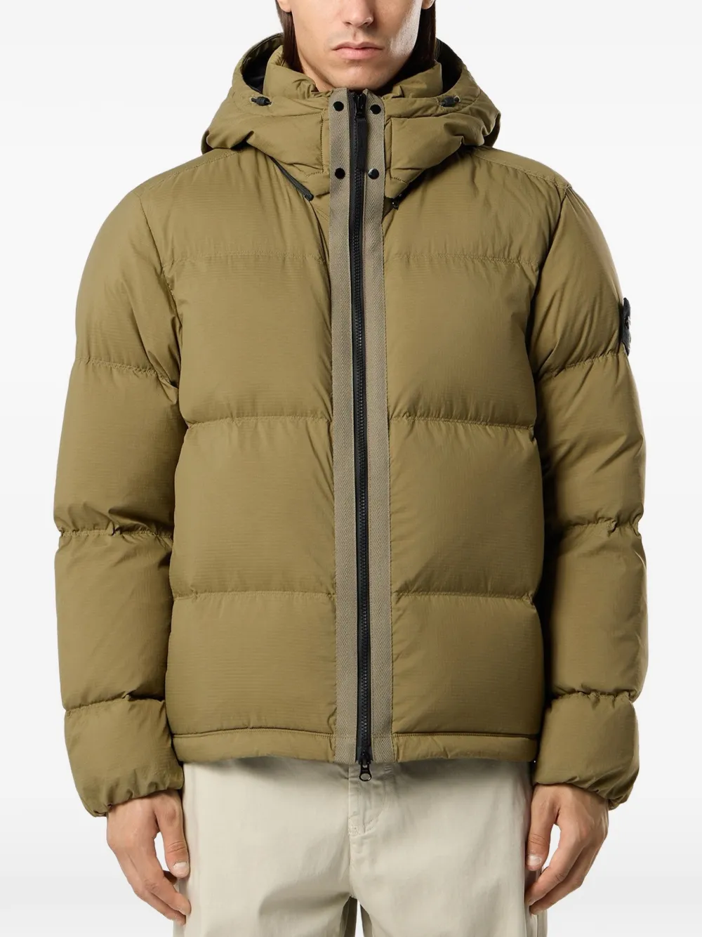 Stone Island 4100013 mat ripstop Cordura Advanced Fabrics jack Groen