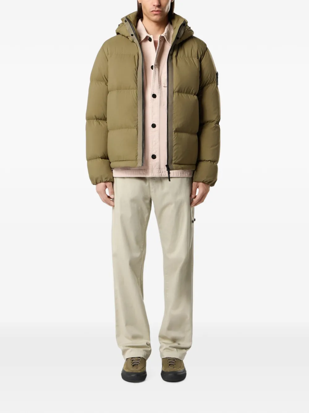 Stone Island 4100013 mat ripstop Cordura Advanced Fabrics jack Groen