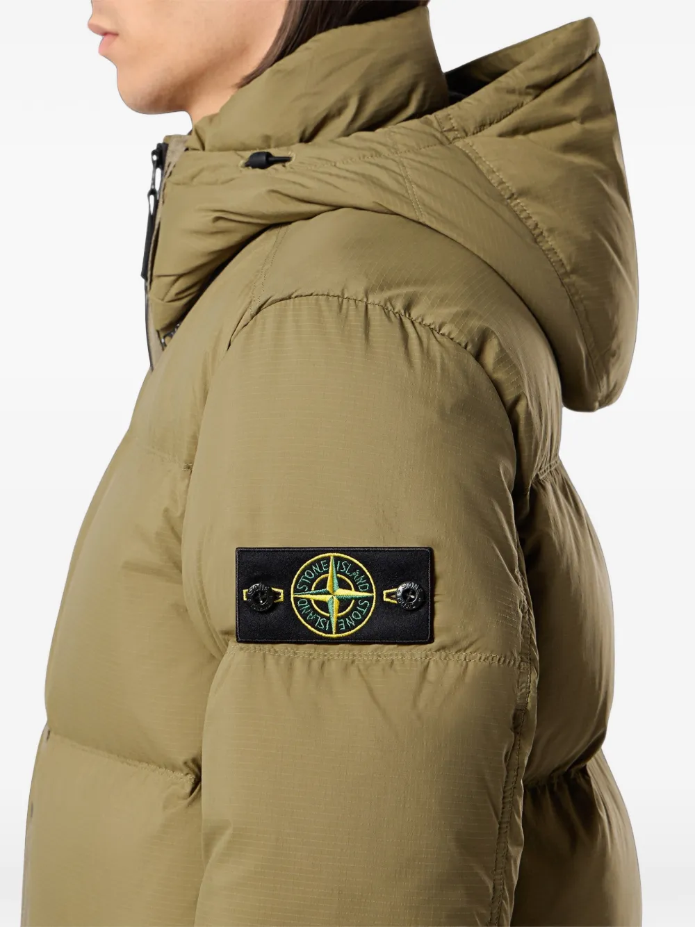 Stone Island 4100013 mat ripstop Cordura Advanced Fabrics jack Groen