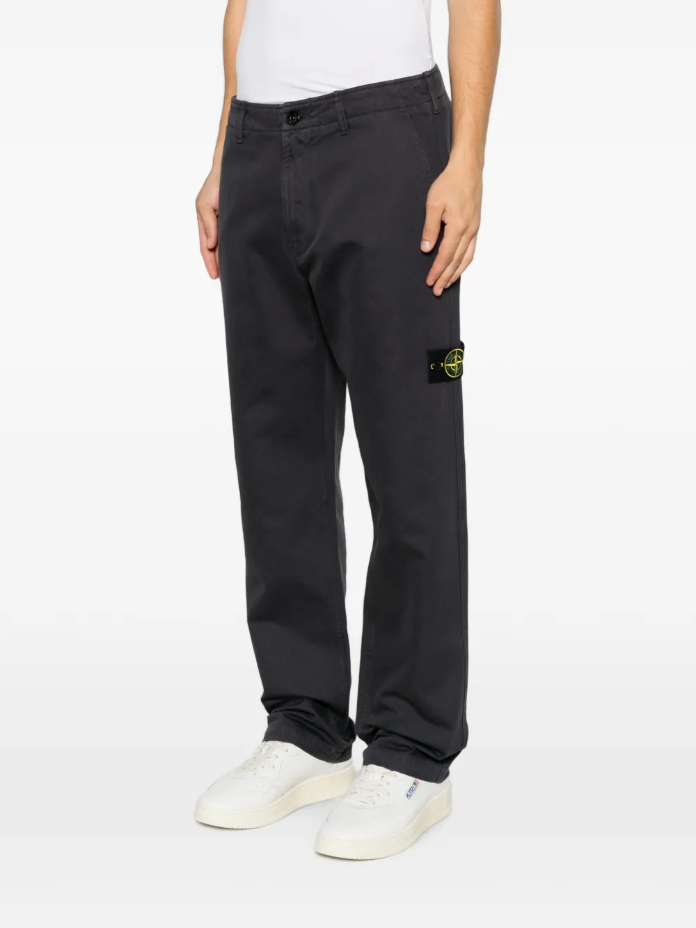 Stone Island 3100001 katoenen broek Grijs