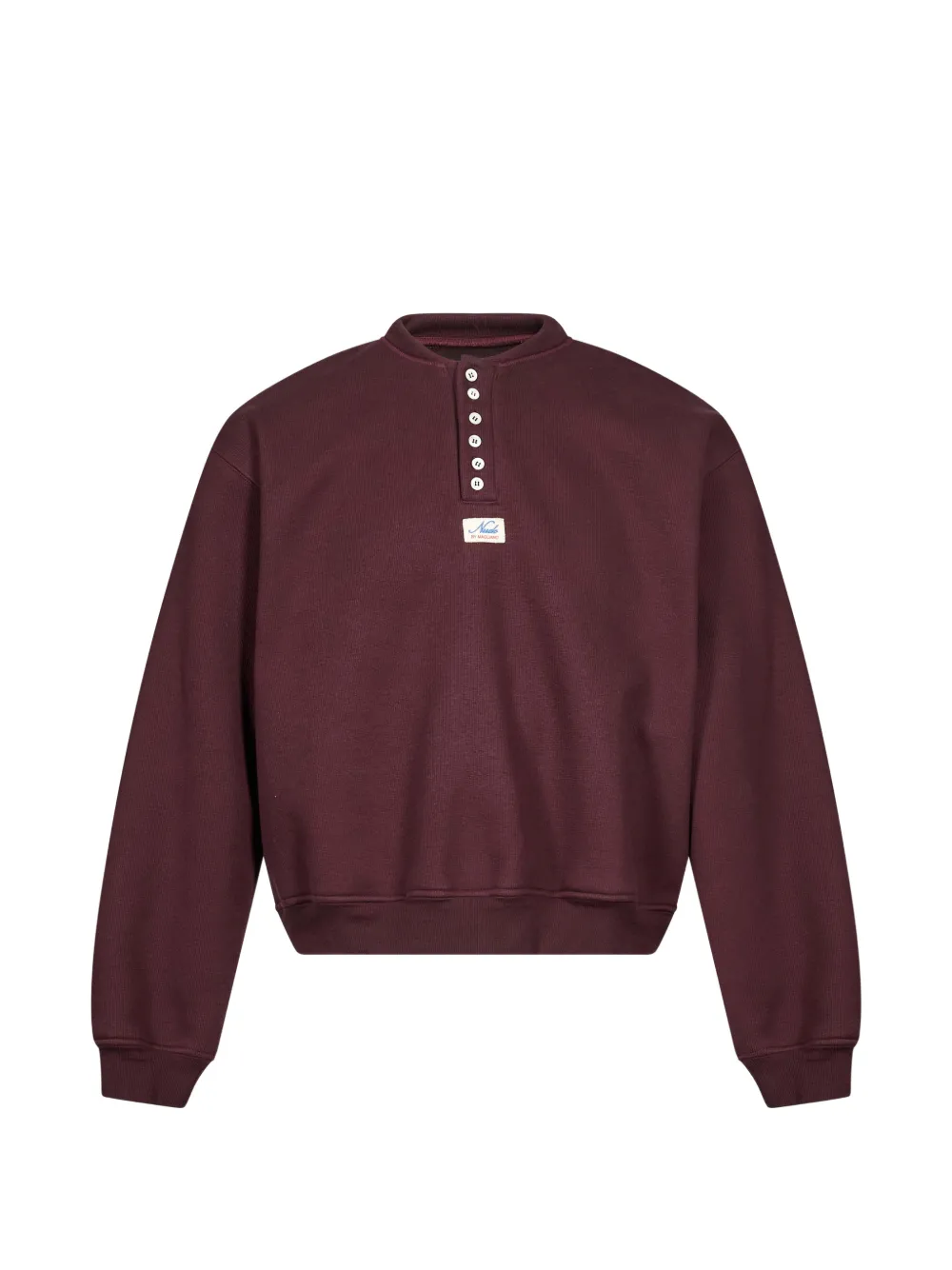 Magliano button-placket sweatshirt
