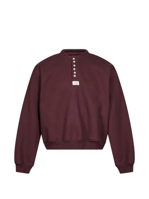 Magliano button-placket sweatshirt