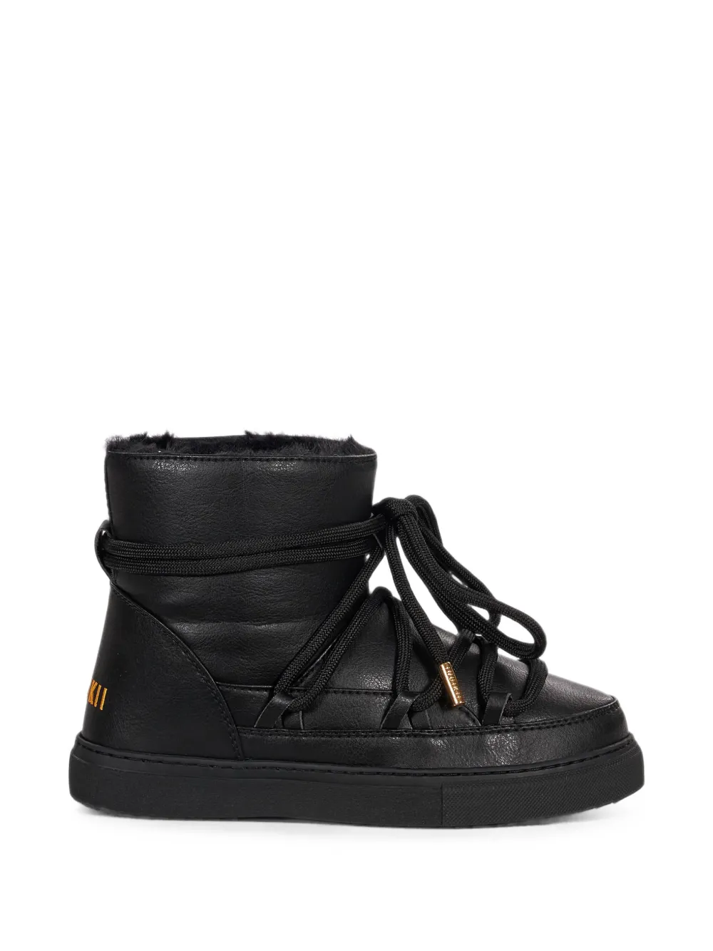Inuikii Grape lace-up shearling-lined boots