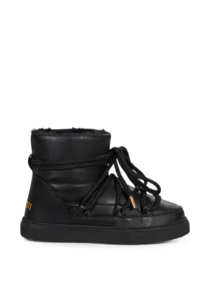 Inuikii Classic Sneaker Lambskin Boots | Black | FARFETCH