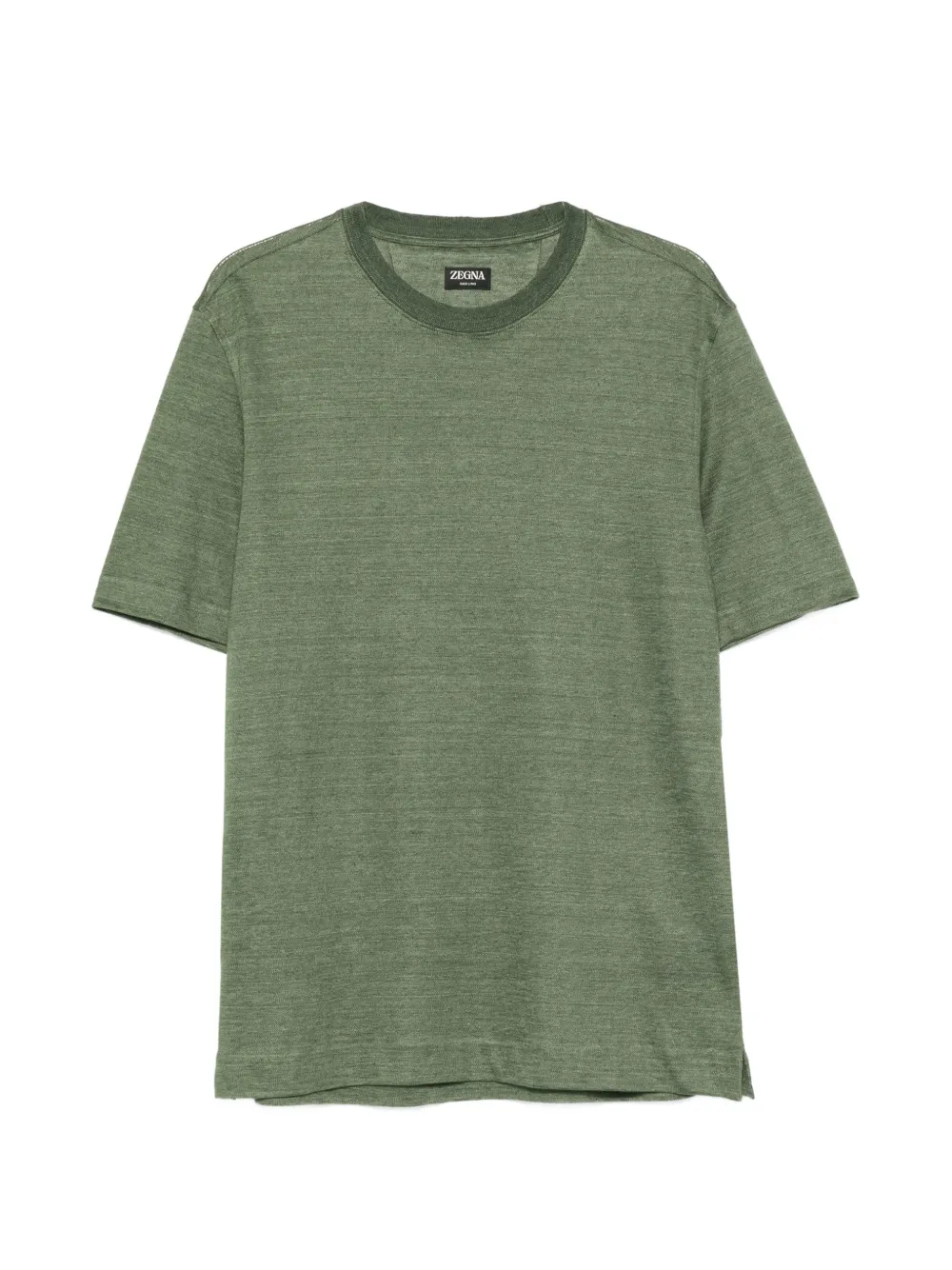 Zegna crew-neck T-shirt - Verde