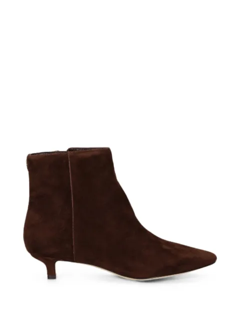 Lauren Ralph Lauren FRNCSA suede pointed-toe ankle boots
