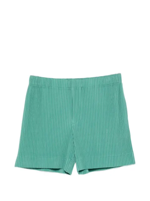 Homme Plissé Issey Miyake pleated-texture elasticated-waist shorts