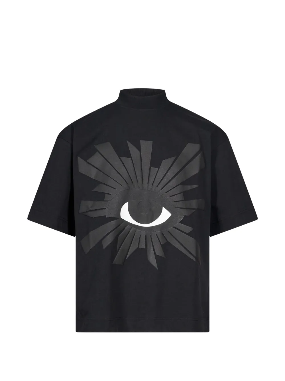 House of errors All-Seeing eye-patch high-neck T-shirt