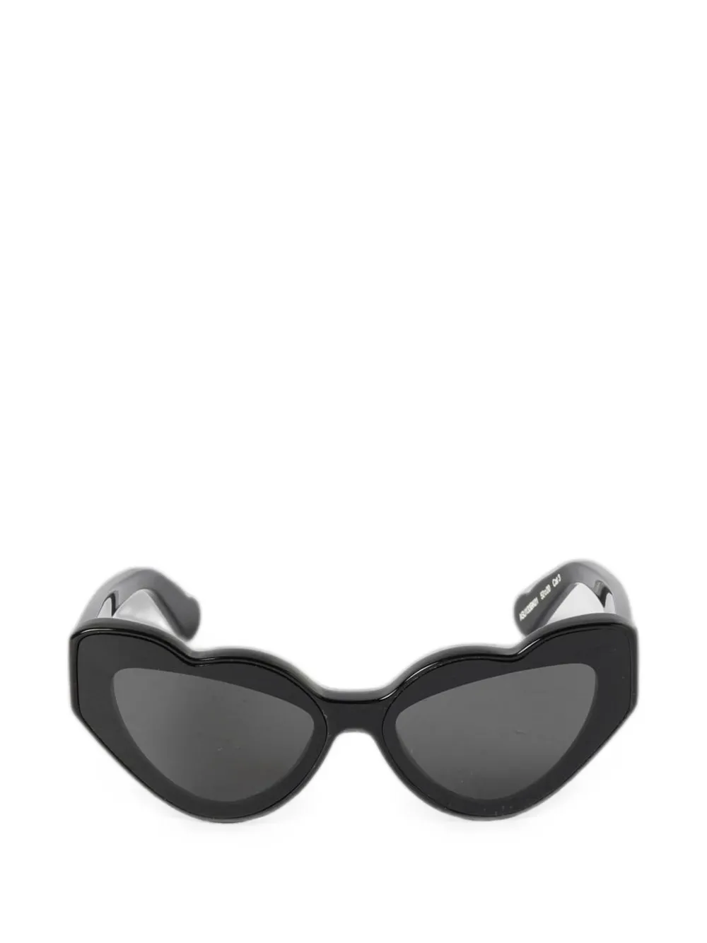 Fiorucci heart-frame sunglasses - Nero