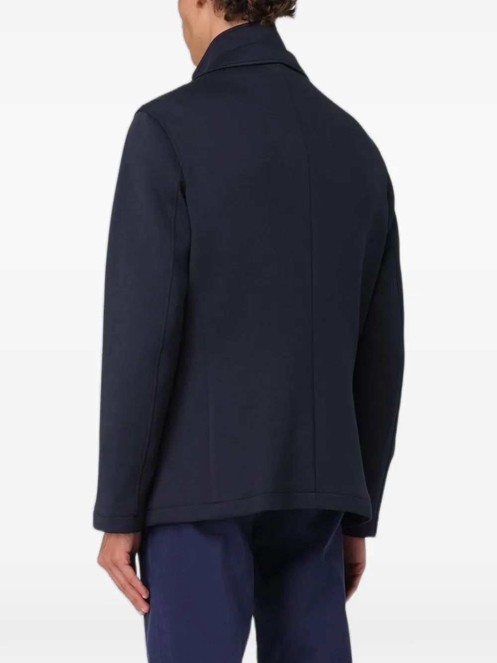 Emporio Armani Gelaagde blazer Blauw