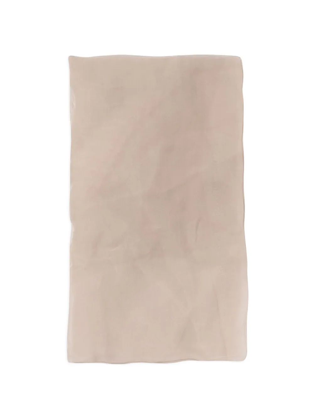Alberta Ferretti Foulard in chiffon di seta - Toni neutri
