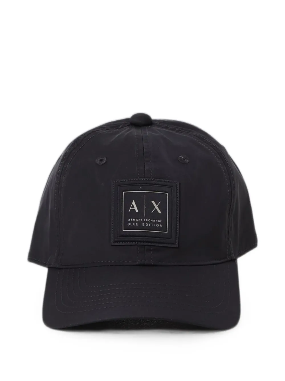 Emporio Armani logo-patch baseball cap - Blu