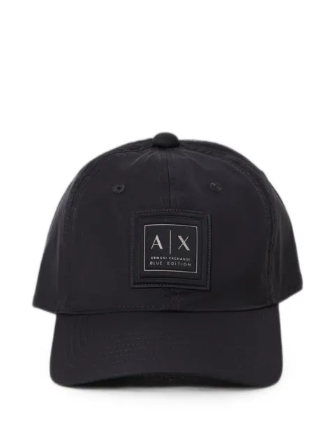 Emporio Armani logo-patch baseball cap
