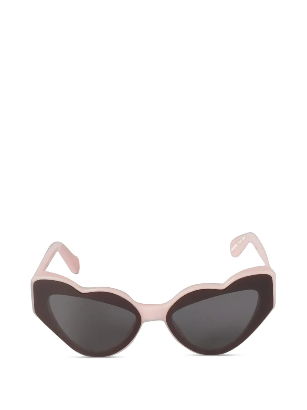 Fiorucci heart cat-eye sunglasses - Rosa