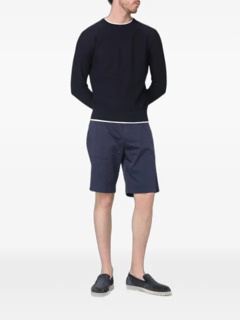 Eleventy raglan-sleeve crew-neck sweater