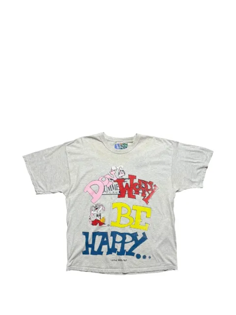 Better with Age  Don't Worry Be Happy graphic-print T-shirt