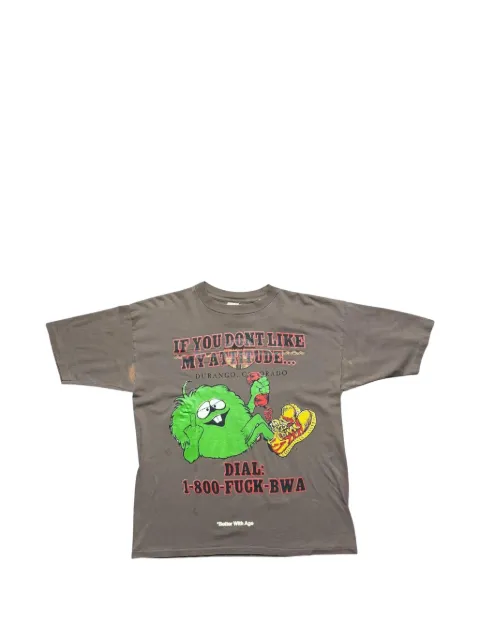Better with Age  print-detail round-neck T-shirt
