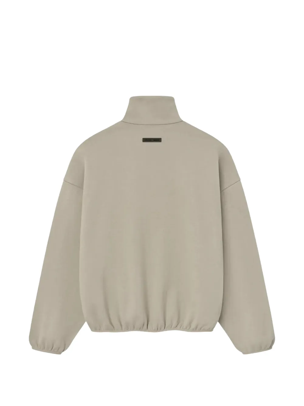 FEAR OF GOD ESSENTIALS Modern-fit fleece sweater met rits Beige