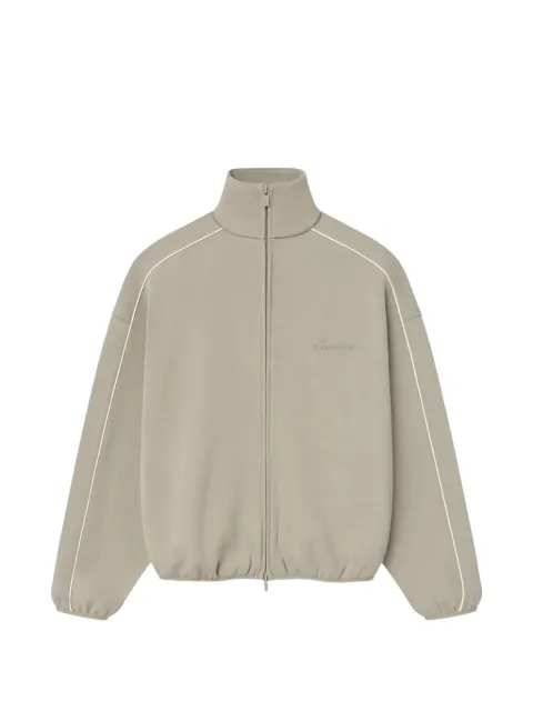 FEAR OF GOD ESSENTIALS modern-fit zip-up fleece sweatshirt