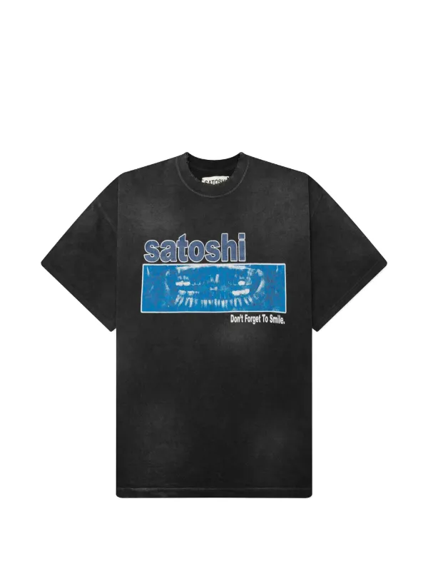 SATOSHI NAKAMOTO グラフィック Tシャツ | ブラック | FARFETCH JP