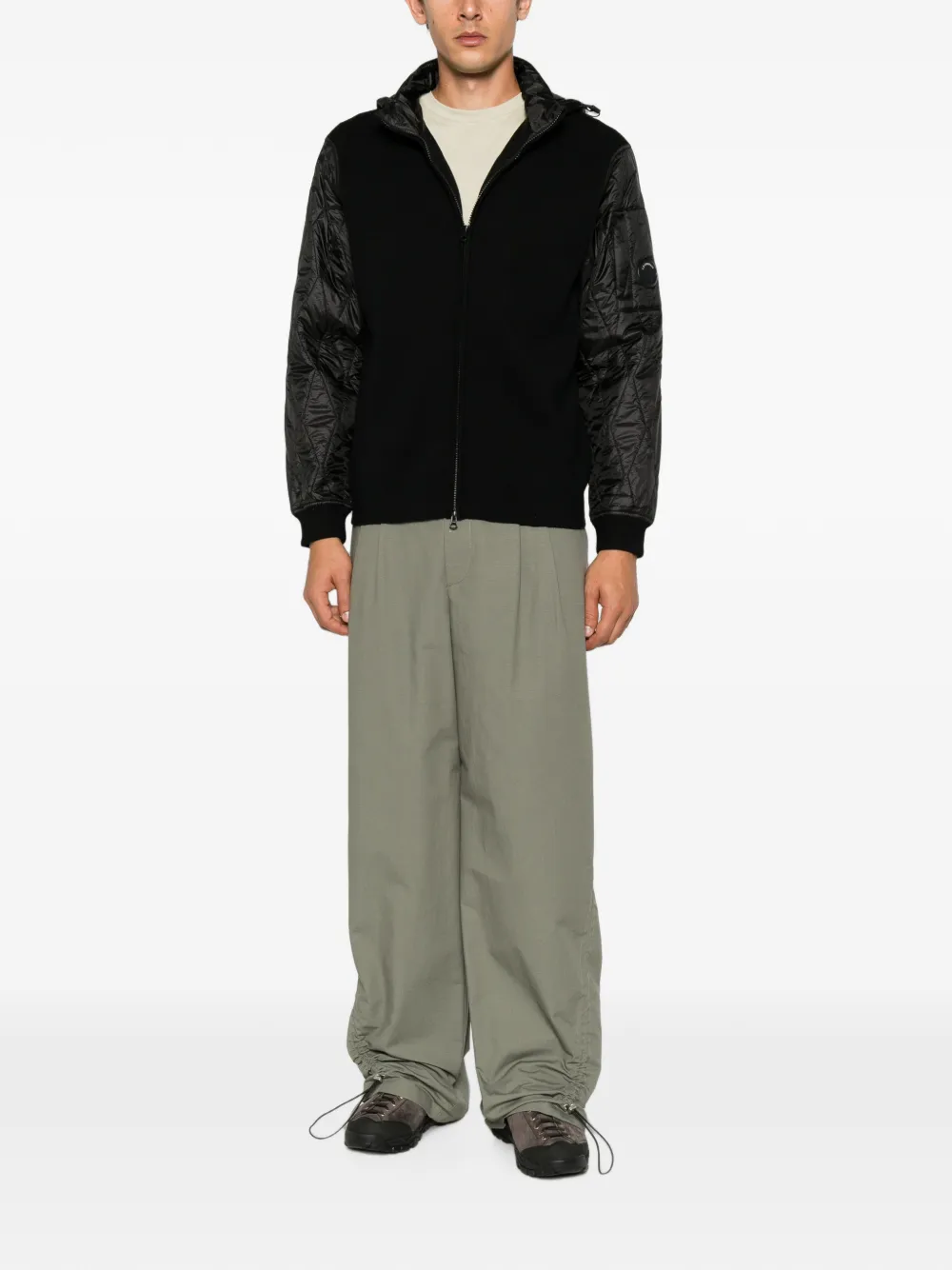 C.P. Company Jack met Lens-detail Zwart