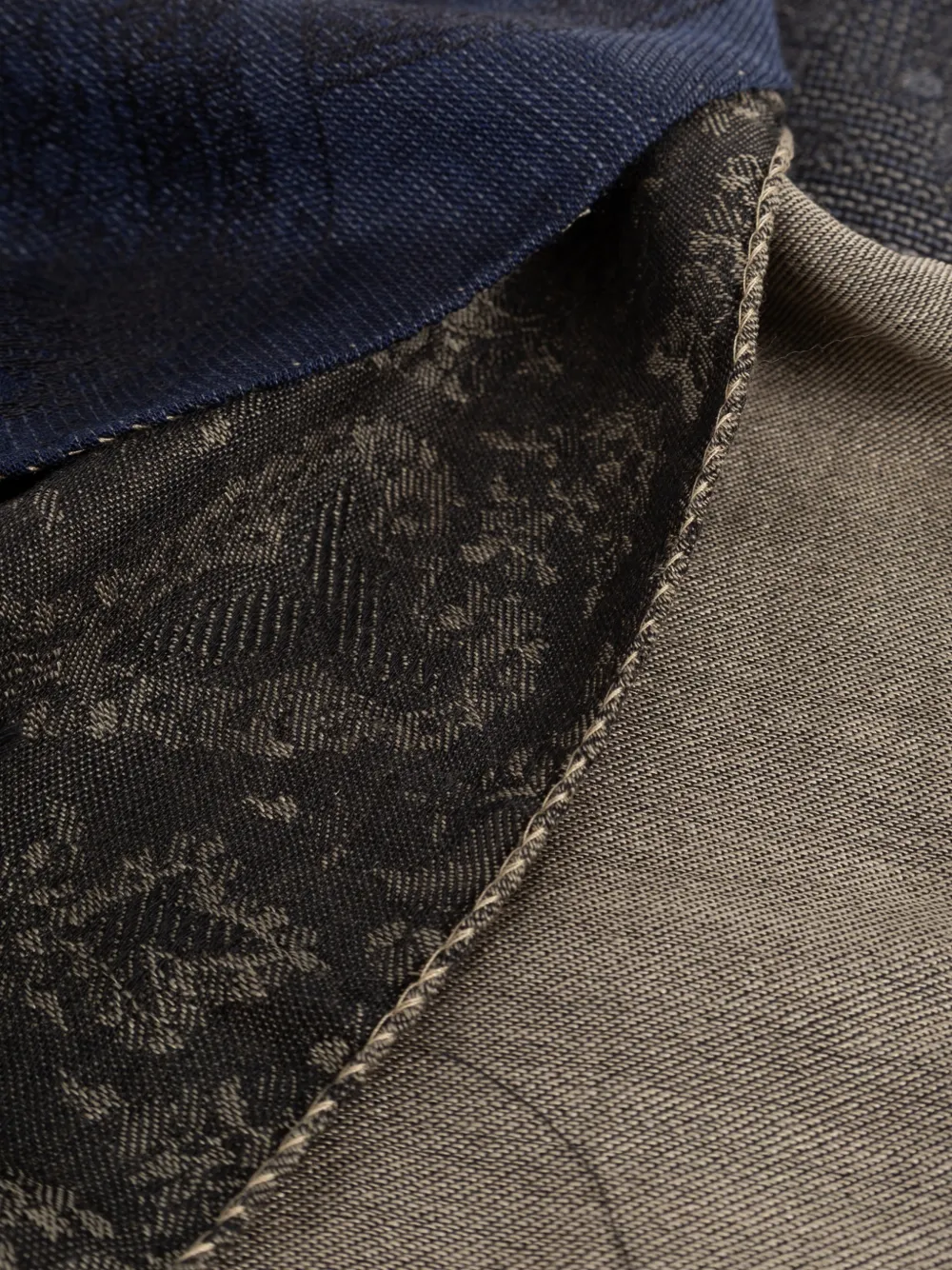 ETRO Sjaal met paisley jacquard Blauw