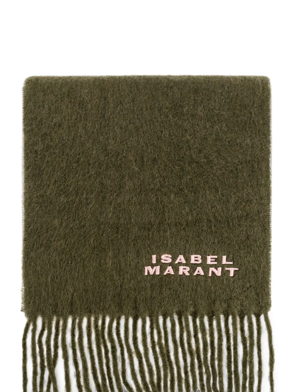 ISABEL MARANT Firny sjaal met franje Groen