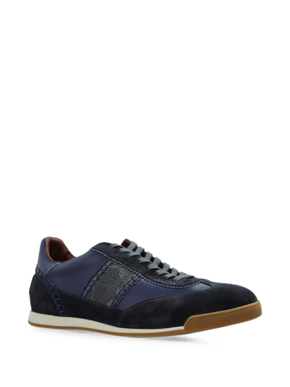 ETRO Sneakers met leren vlakken Blauw