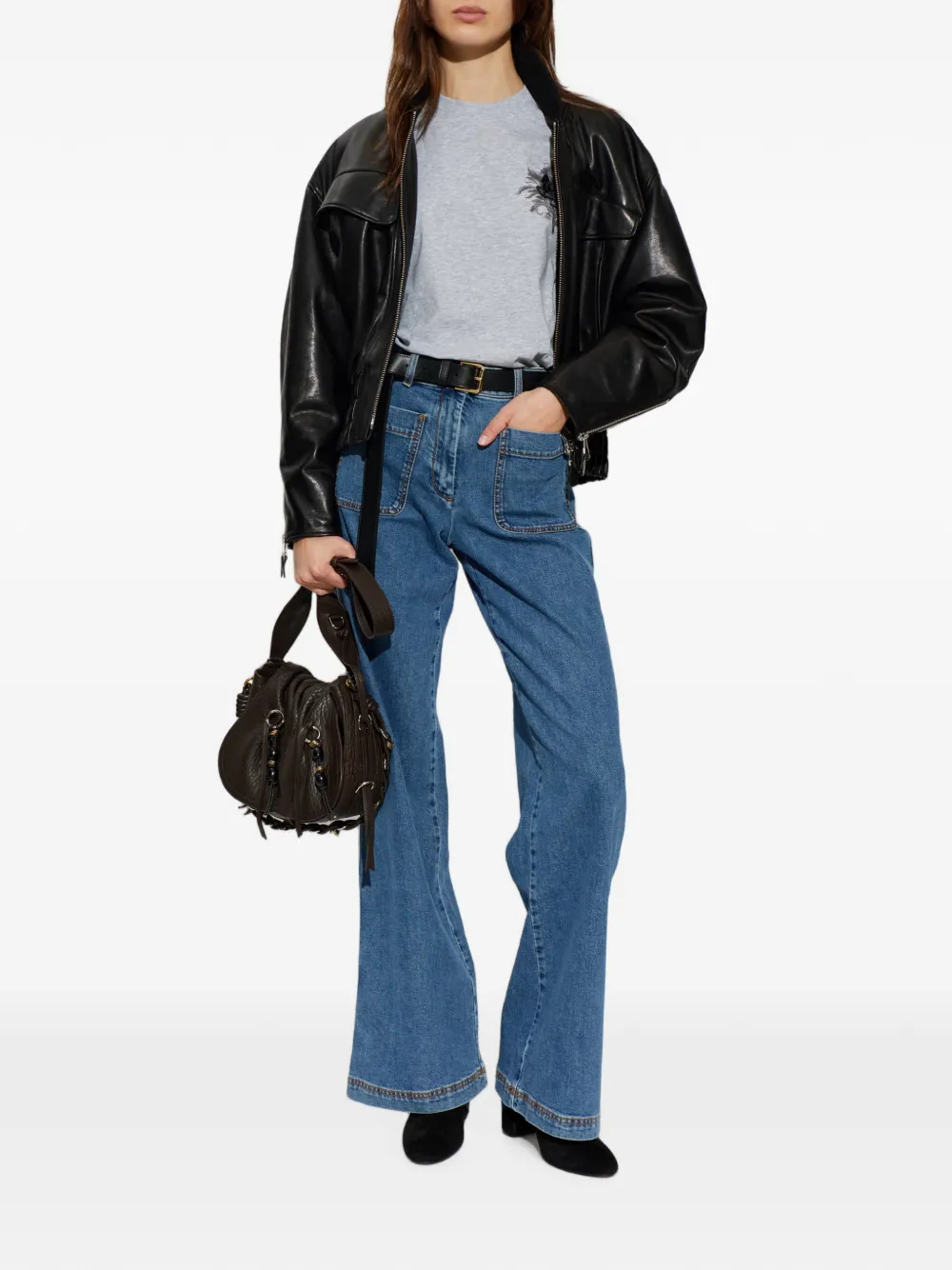 ETRO T-shirt Grijs