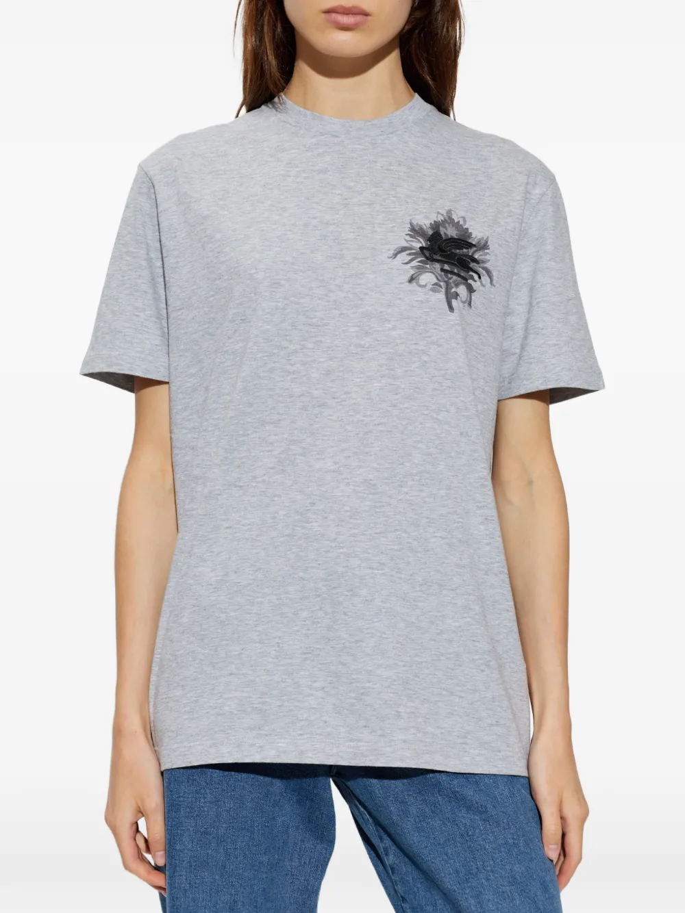 ETRO T-shirt Grijs