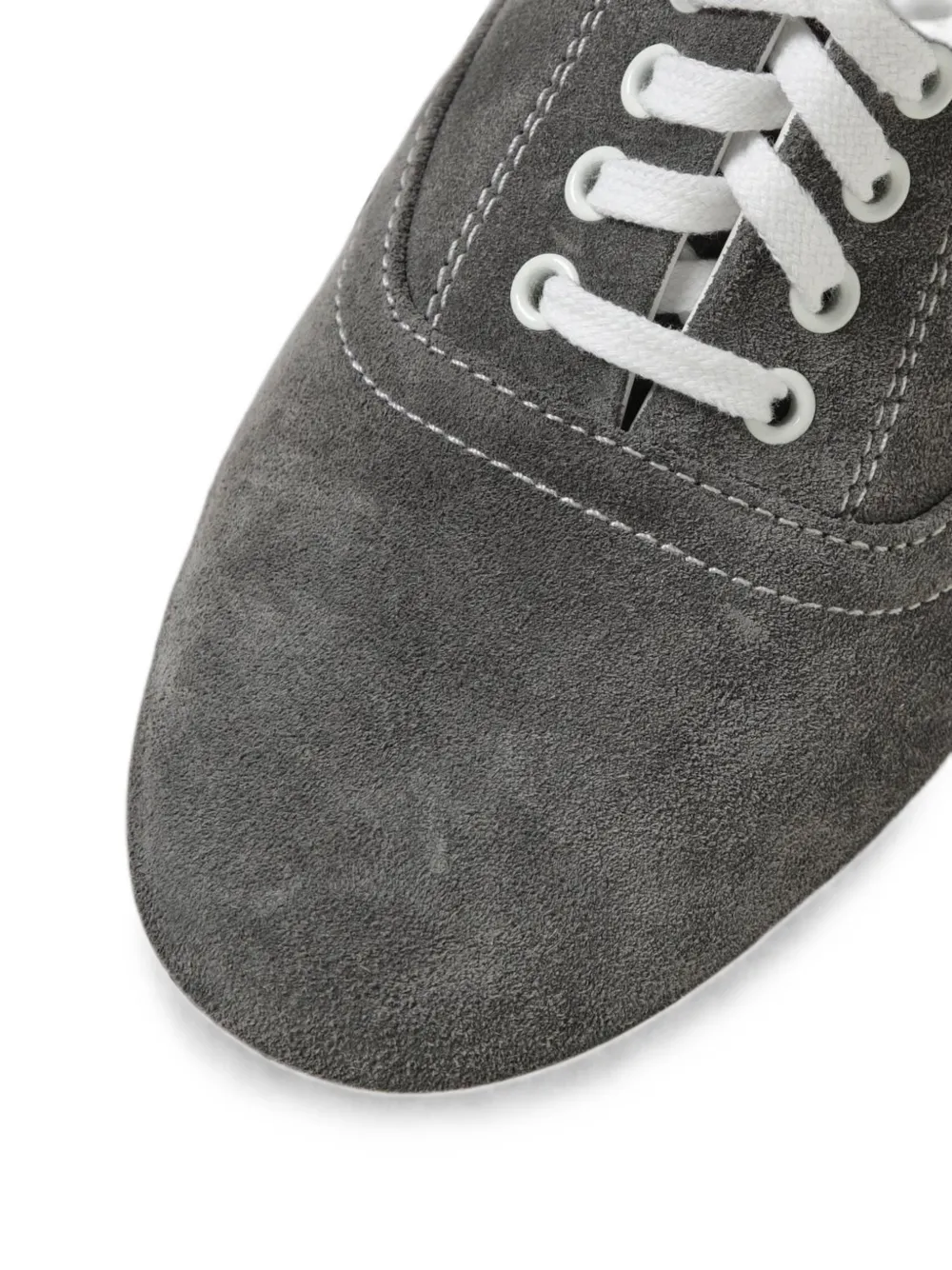 Thom Browne Suède low-top sneakers Grijs