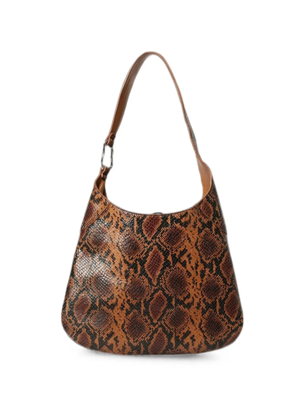 Vic Matie animal-print shoulder bag - Marrone